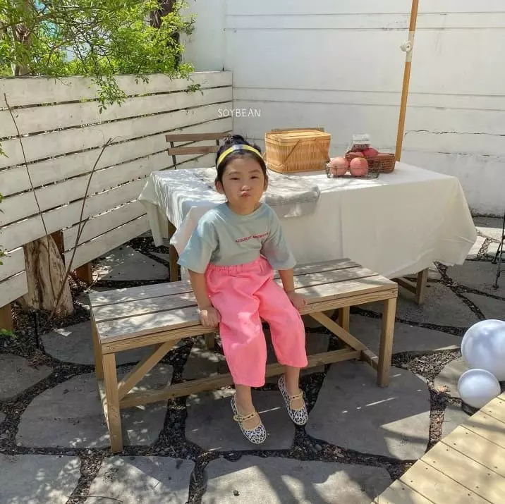 Soybean - Korean Children Fashion - #fashionkids - Acoustic Tee with Mom - 5