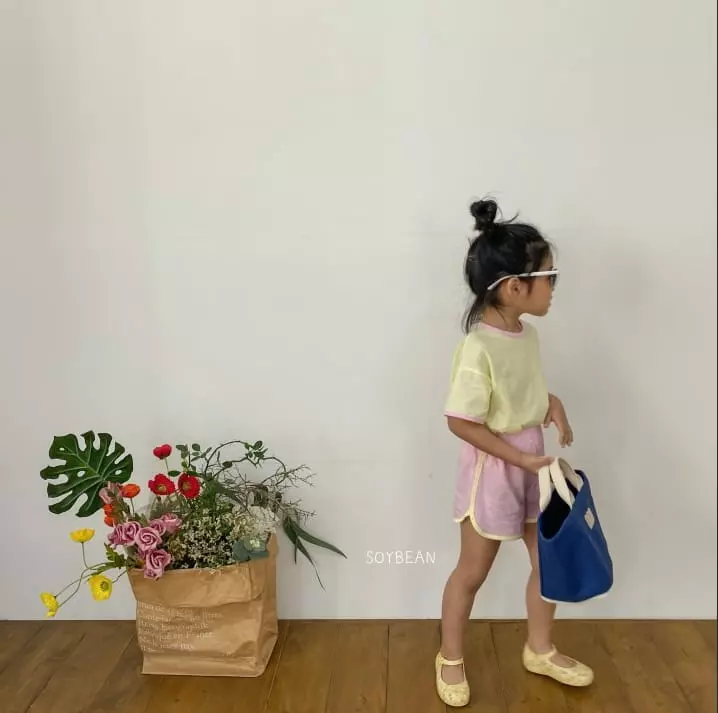 Soybean - Korean Children Fashion - #fashionkids - Marcaroon Top Bottom Set - 8