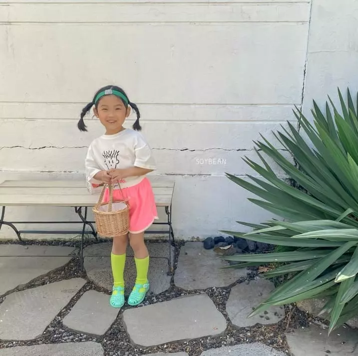 Soybean - Korean Children Fashion - #fashionkids - Seven Short Sleeves Tee - 2