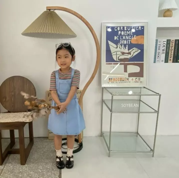 Soybean - Korean Children Fashion - #kidsshorts - Rainbow Tee - 3