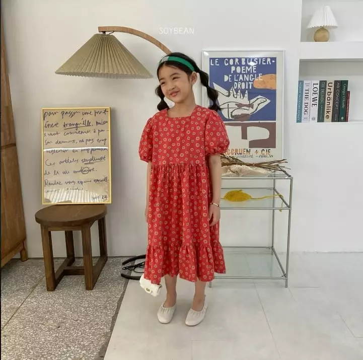 Soybean - Korean Children Fashion - #kidsshorts - Lovely One-piece - 7
