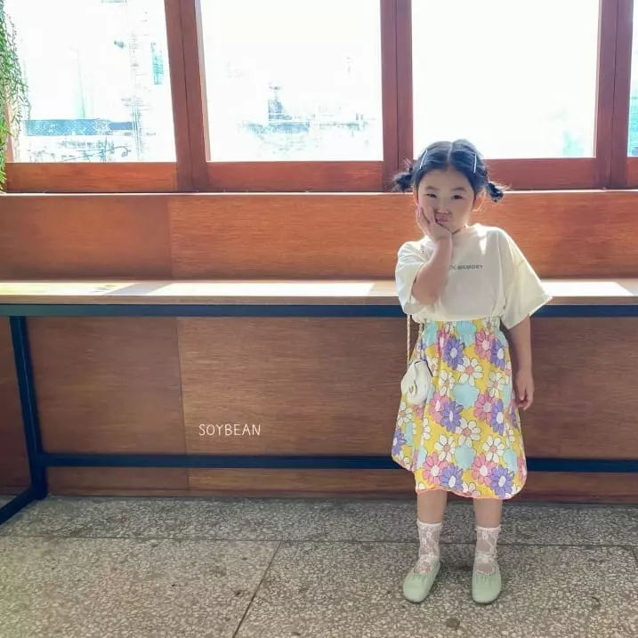 Soybean - Korean Children Fashion - #kidsshorts - Flower Skirt - 3