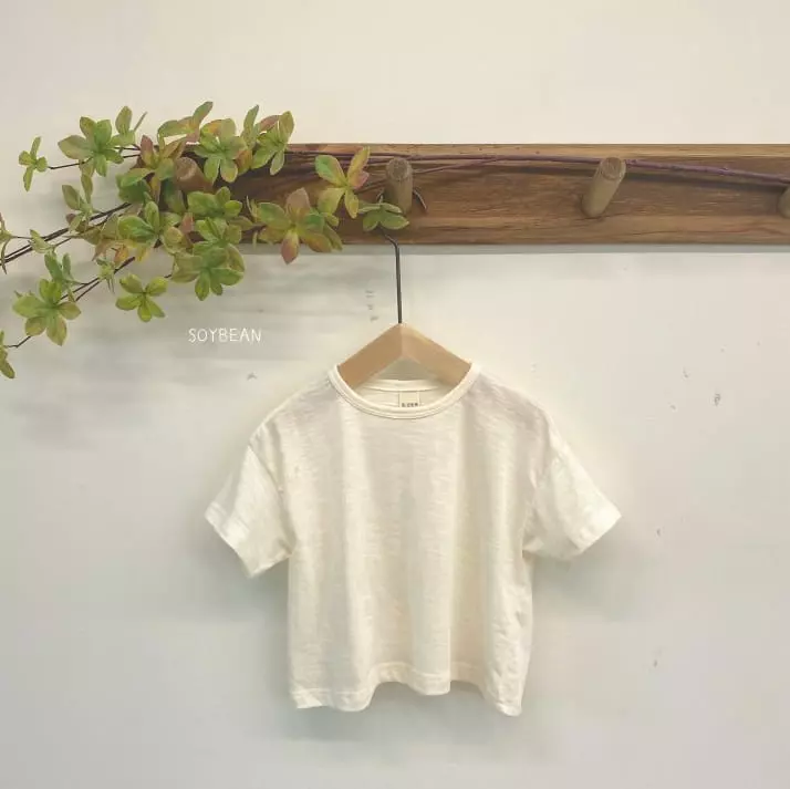 Soybean - Korean Children Fashion - #kidsshorts - Slav Boxy Tee - 8