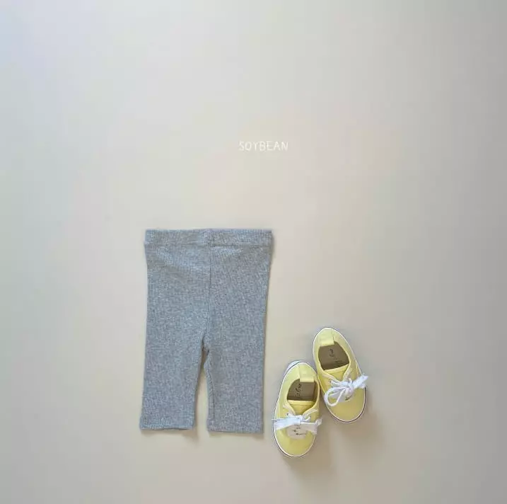 Soybean - Korean Children Fashion - #fashionkids - Rib Leggings - 4