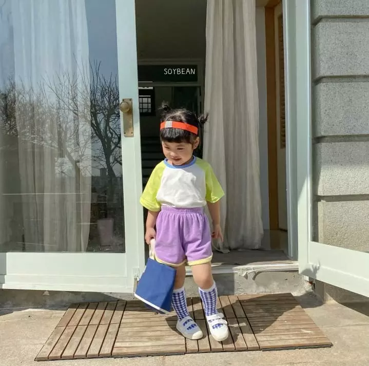 Soybean - Korean Children Fashion - #kidsstore - Terry SHOrts - 5