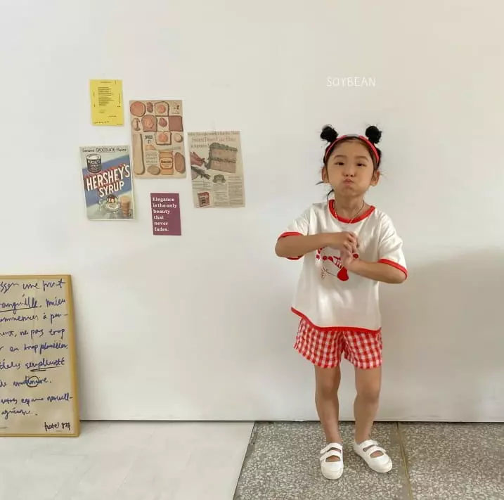 Soybean - Korean Children Fashion - #kidsstore - School Puppy Top Bottom Set - 2