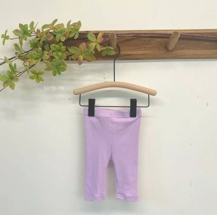 Soybean - Korean Children Fashion - #kidsstore - Rib Leggings - 5