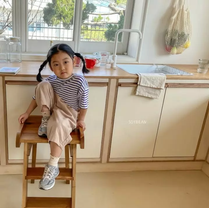 Soybean - Korean Children Fashion - #kidzfashiontrend - Capri Washing Linen Pants - 12