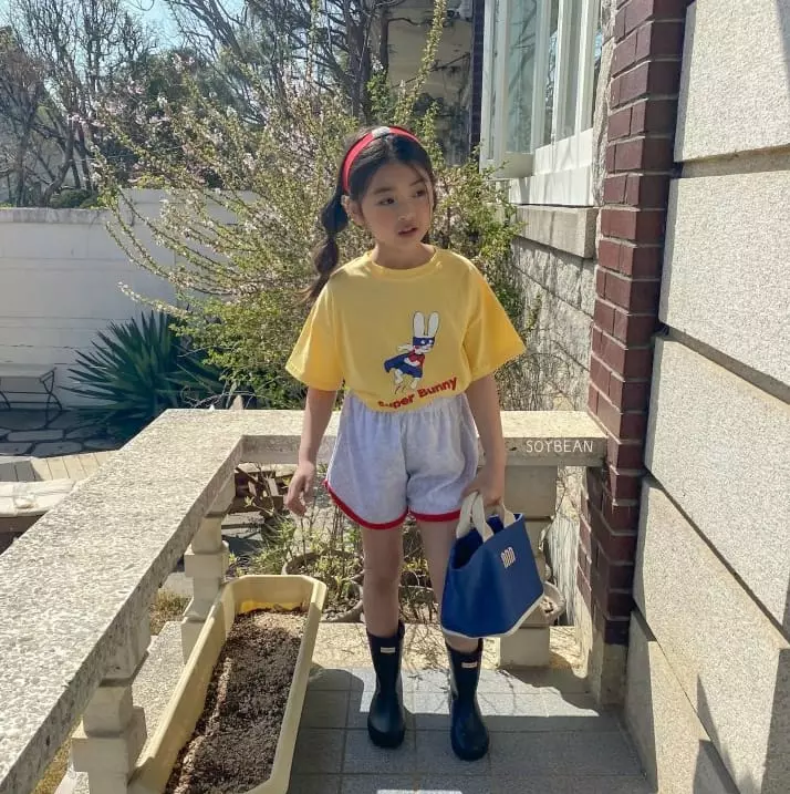 Soybean - Korean Children Fashion - #kidzfashiontrend - Terry SHOrts - 6
