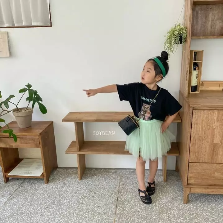 Soybean - Korean Children Fashion - #kidzfashiontrend - What Kitty Tee with Mom - 3