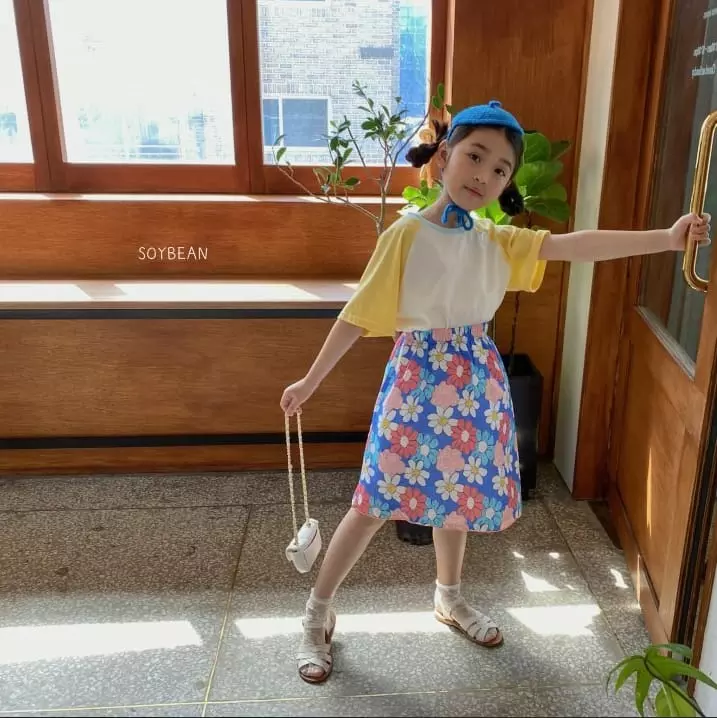 Soybean - Korean Children Fashion - #kidzfashiontrend - Flower Skirt - 5