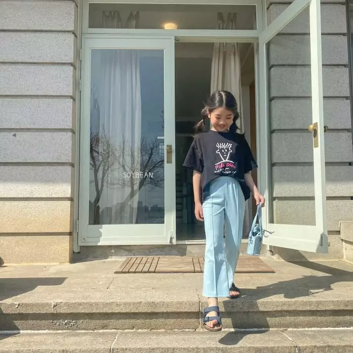Soybean - Korean Children Fashion - #magicofchildhood - Cool Bunddo Bootscut Pants - 3