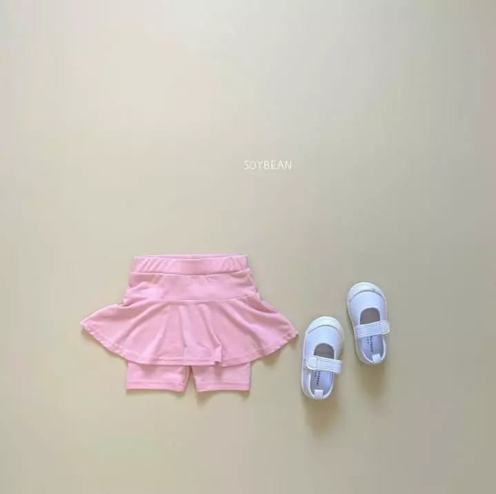 Soybean - Korean Children Fashion - #littlefashionista - Bootscut Skirt Leggings - 4