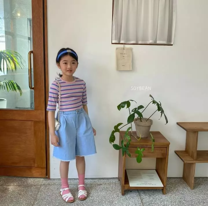 Soybean - Korean Children Fashion - #minifashionista - Rainbow Tee - 9