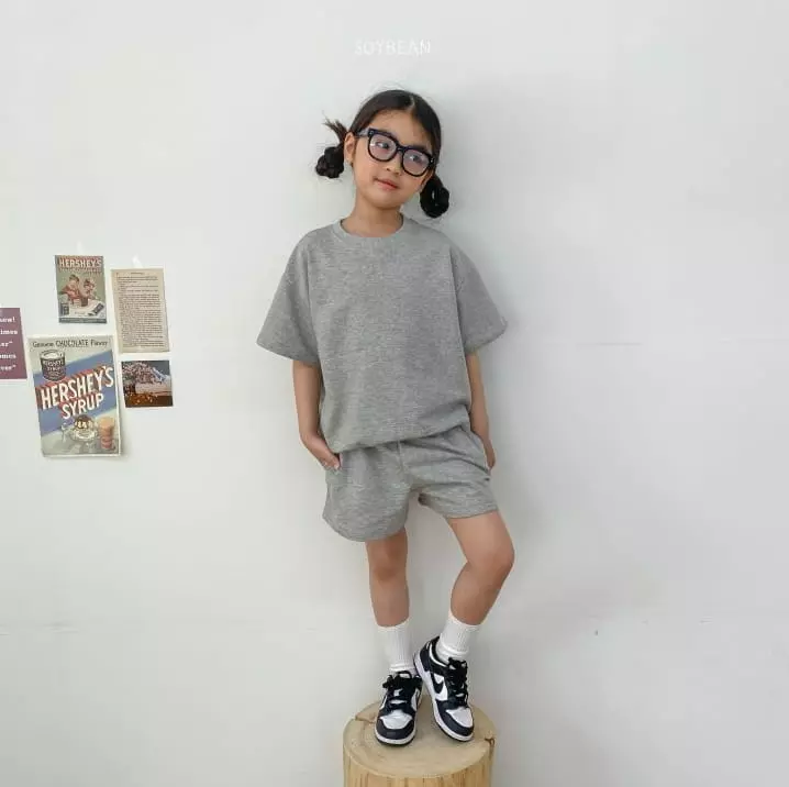 Soybean - Korean Children Fashion - #minifashionista - Mini Rolly Pop Top Bottom Set - 8