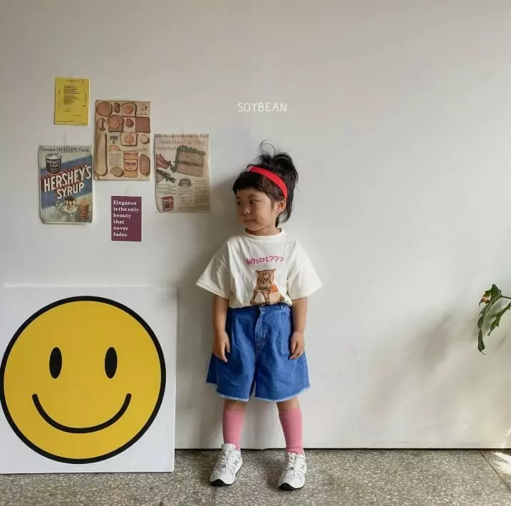 Soybean - Korean Children Fashion - #prettylittlegirls - What Kitty Tee with Mom - 8