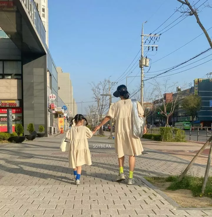 Soybean - Korean Children Fashion - #toddlerclothing - Linen Washing One-piece - 9