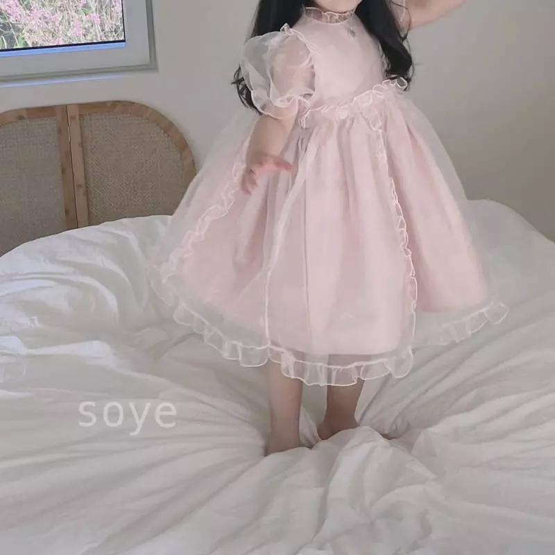 Soye - Korean Children Fashion - #childrensboutique - Organdi One-piece - 9