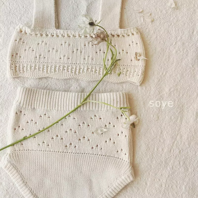 Soye - Korean Children Fashion - #fashionkids - Knit Swimwear - 8