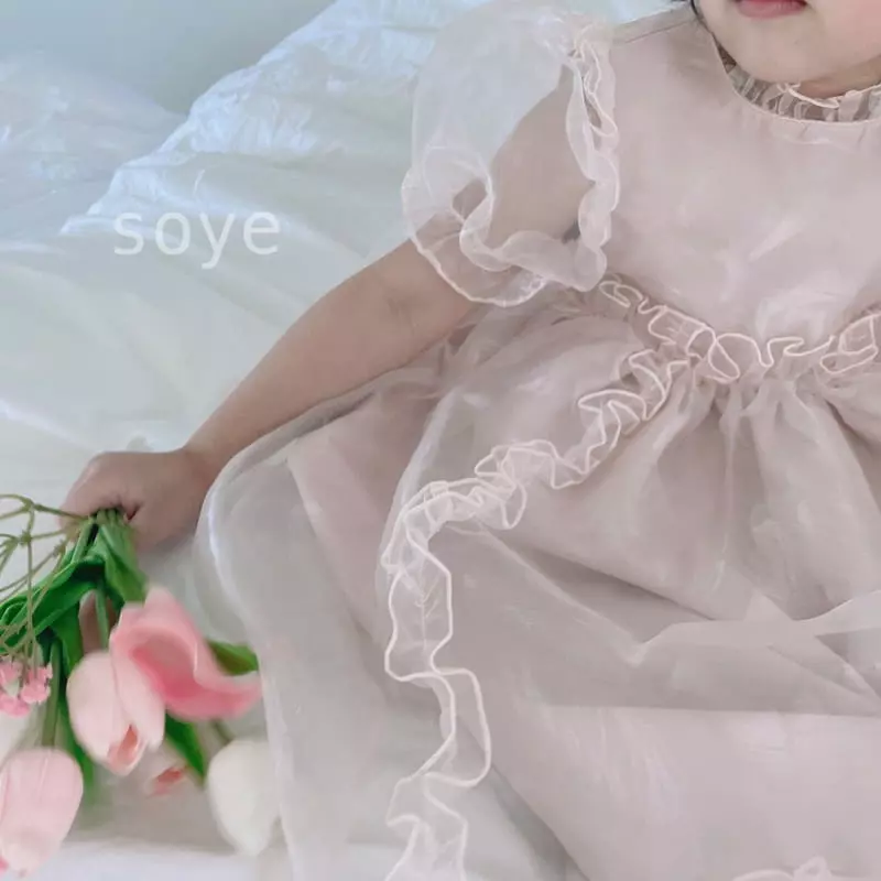 Soye - Korean Children Fashion - #prettylittlegirls - Organdi One-piece - 6