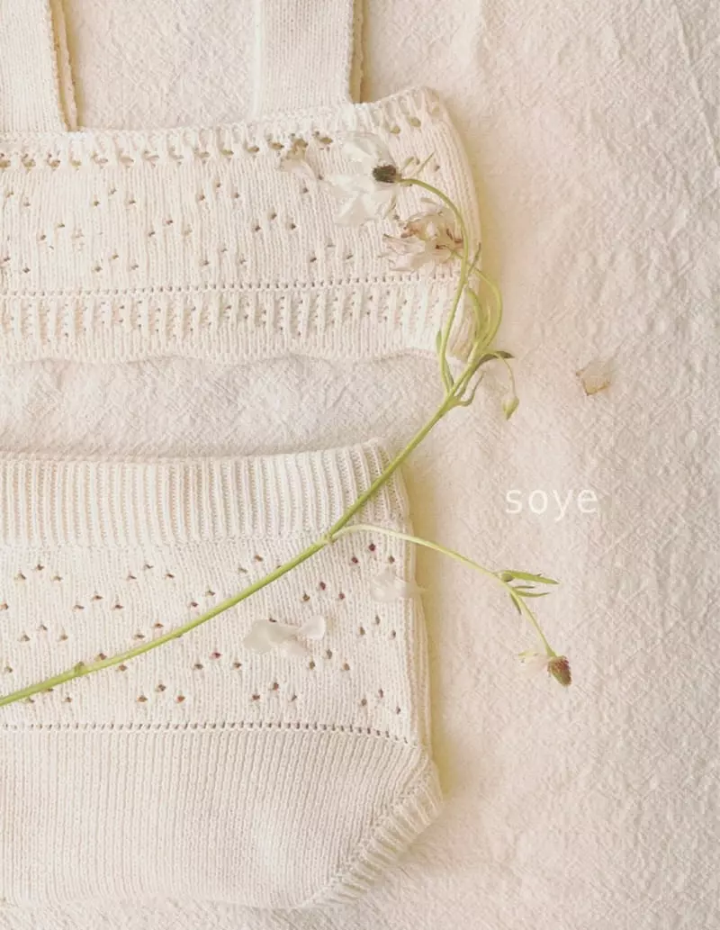 Soye - Korean Children Fashion - #todddlerfashion - Knit Swimwear