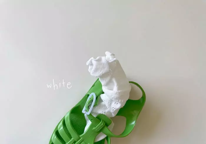 Teamand - Korean Children Fashion - #designkidswear - Punching Lace Socks - 4