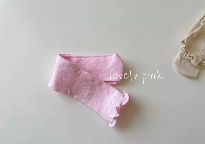 Teamand - Korean Children Fashion - #fashionkids - Punching Lace Socks - 5