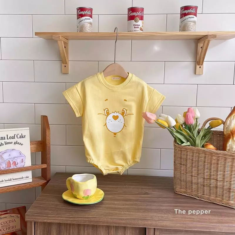 The Pepper - Korean Baby Fashion - #babyboutique - Color Bear Bodysuit - 11