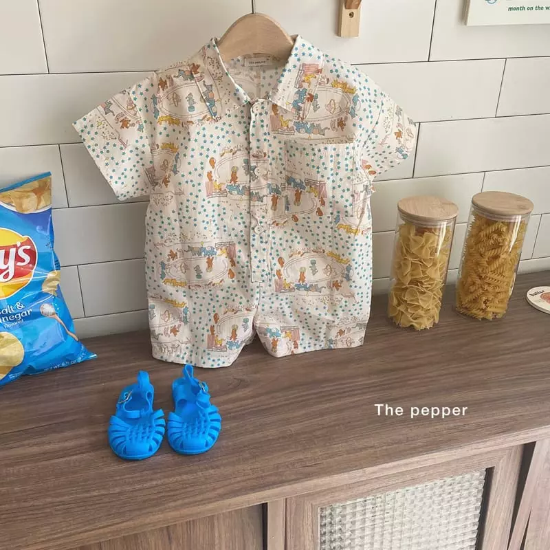 The Pepper - Korean Baby Fashion - #onlinebabyboutique - Circus Jumpsuit - 2