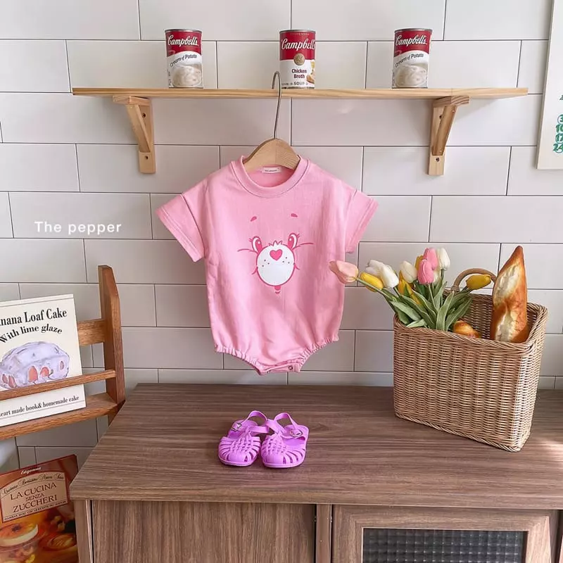 The Pepper - Korean Baby Fashion - #onlinebabyshop - Color Bear Bodysuit - 10