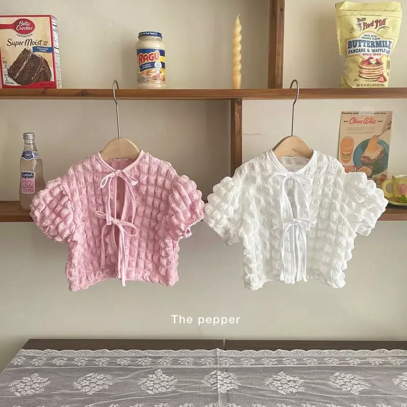 The Pepper - Korean Children Fashion - #childofig - Waffle Blouse - 10