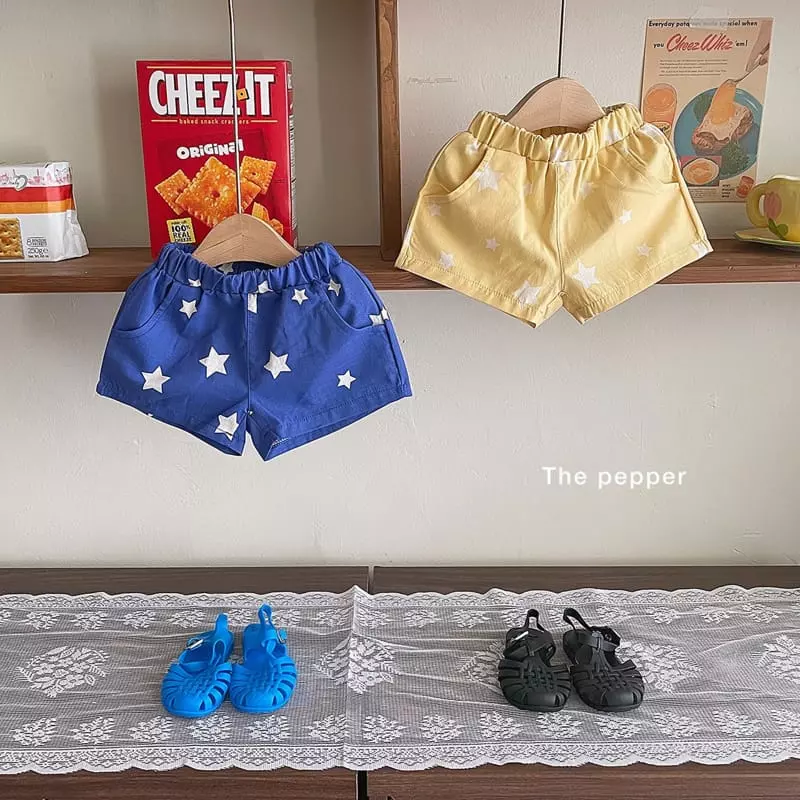 The Pepper - Korean Children Fashion - #childofig - Star Linen Pants - 3