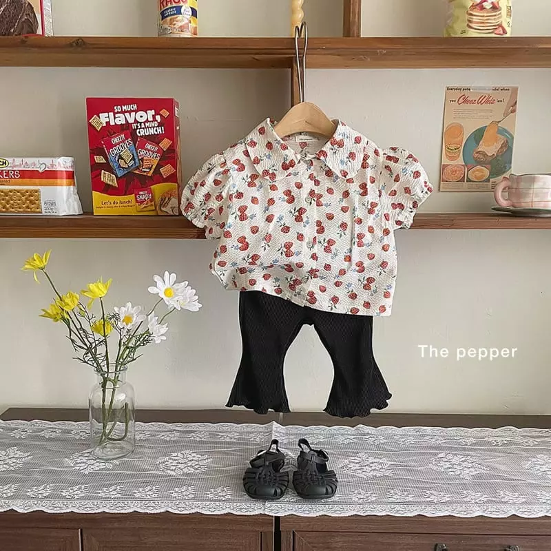 The Pepper - Korean Children Fashion - #kidzfashiontrend - Pleats Wide Pants