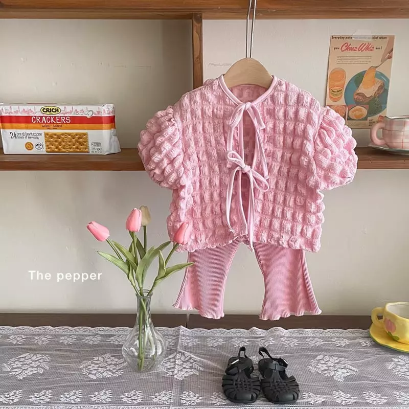 The Pepper - Korean Children Fashion - #littlefashionista - Pleats Wide Pants - 4