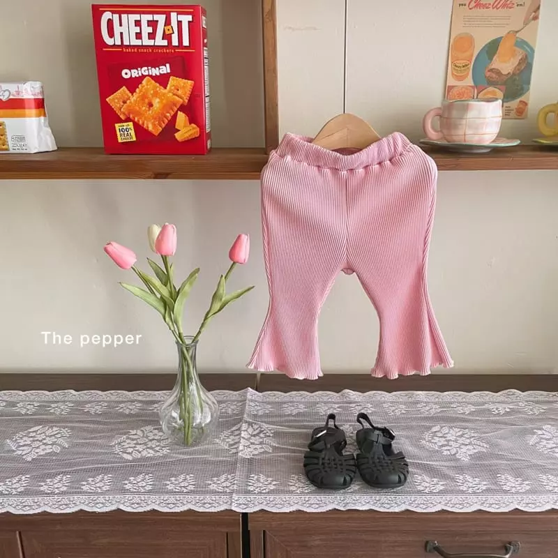 The Pepper - Korean Children Fashion - #minifashionista - Pleats Wide Pants - 5