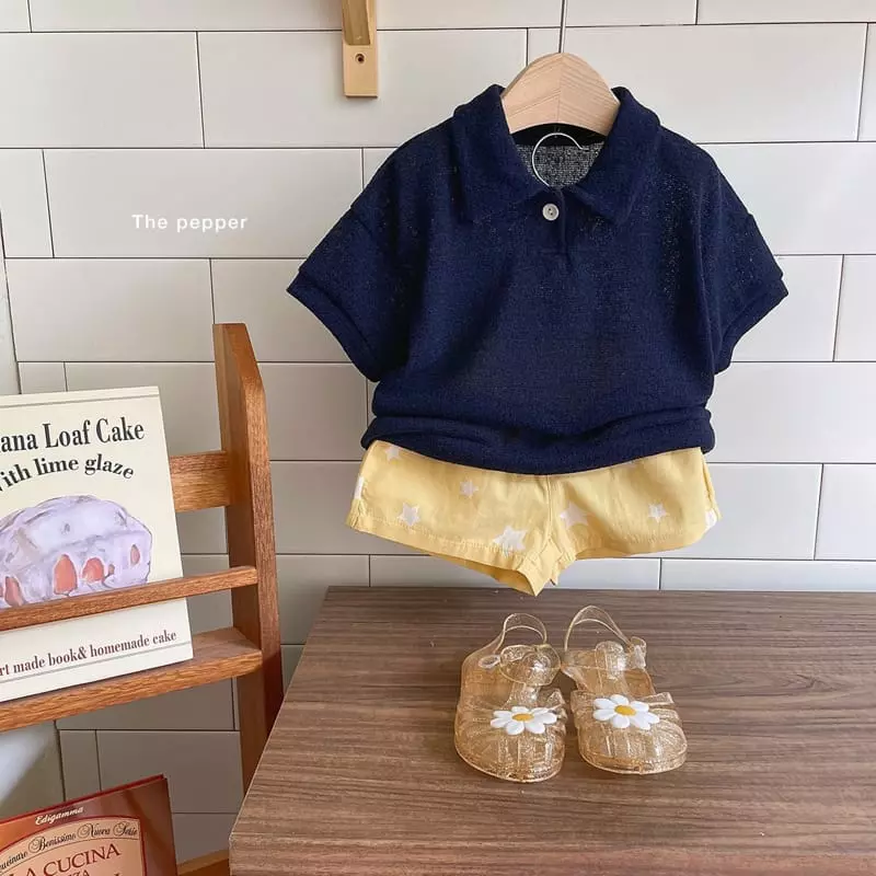 The Pepper - Korean Children Fashion - #magicofchildhood - Linenn Collar Knit - 4