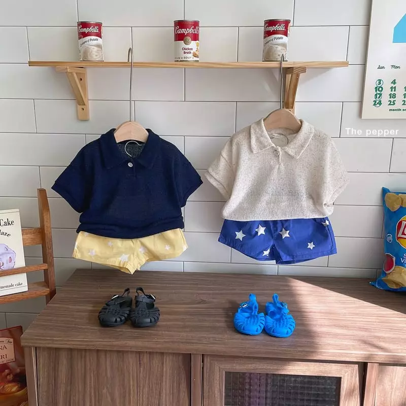 The Pepper - Korean Children Fashion - #prettylittlegirls - Star Linen Pants