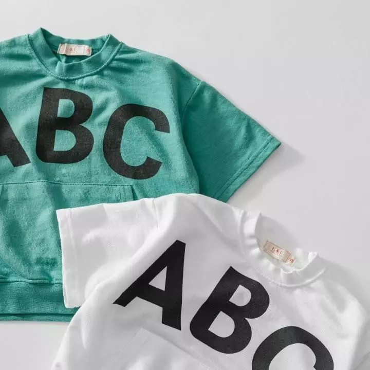 U & I - Korean Children Fashion - #Kfashion4kids - ABC Tee - 10