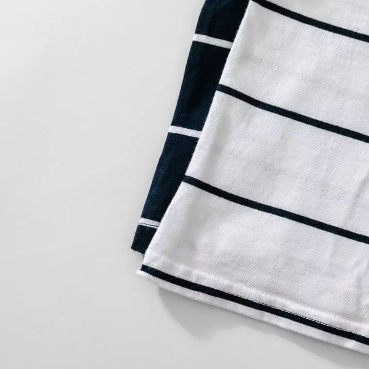 U & I - Korean Children Fashion - #childofig - Cooke Stripes Tee - 7