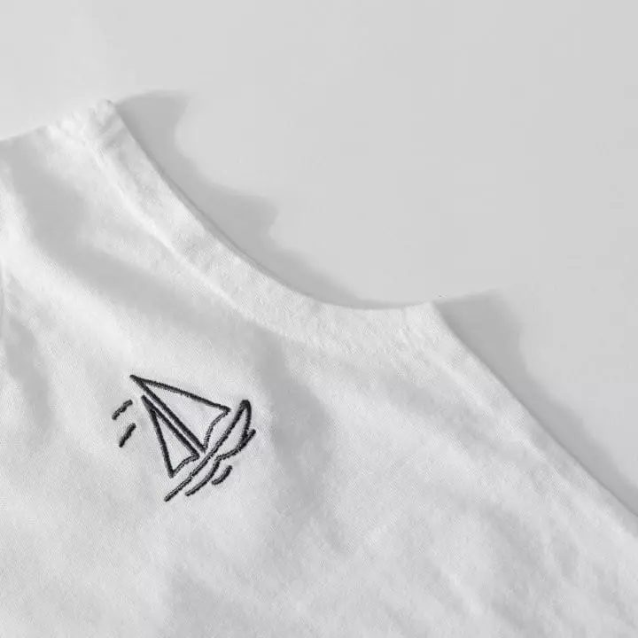 U & I - Korean Children Fashion - #childofig - Summer Embrodiery Sleeveless - 6