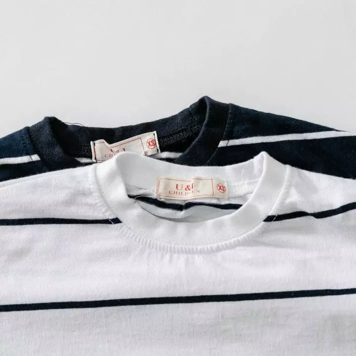 U & I - Korean Children Fashion - #childrensboutique - Cooke Stripes Tee - 8