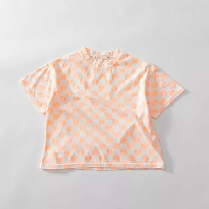 U & I - Korean Children Fashion - #childrensboutique - Check Board Tee