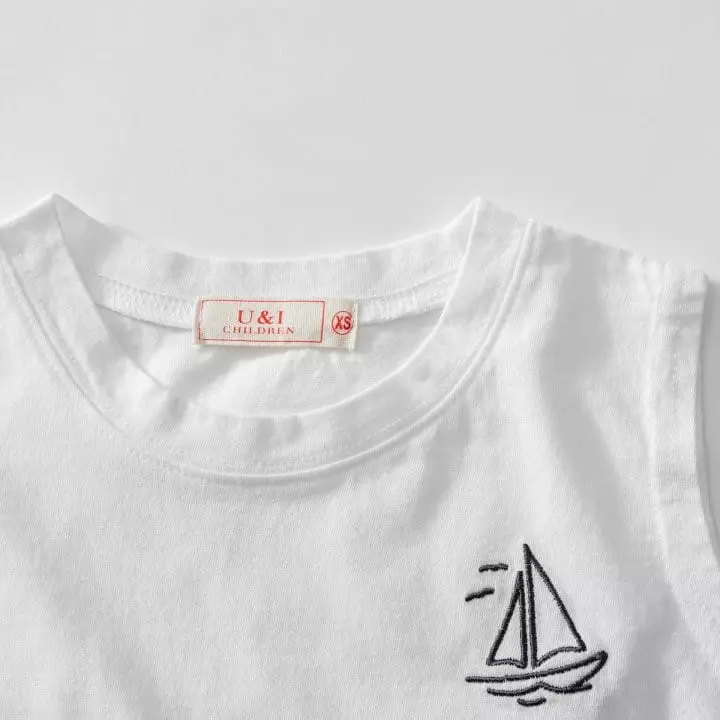 U & I - Korean Children Fashion - #discoveringself - Summer Embrodiery Sleeveless - 9