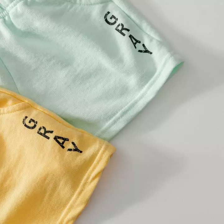 U & I - Korean Children Fashion - #designkidswear - Gray Crack Pants - 4