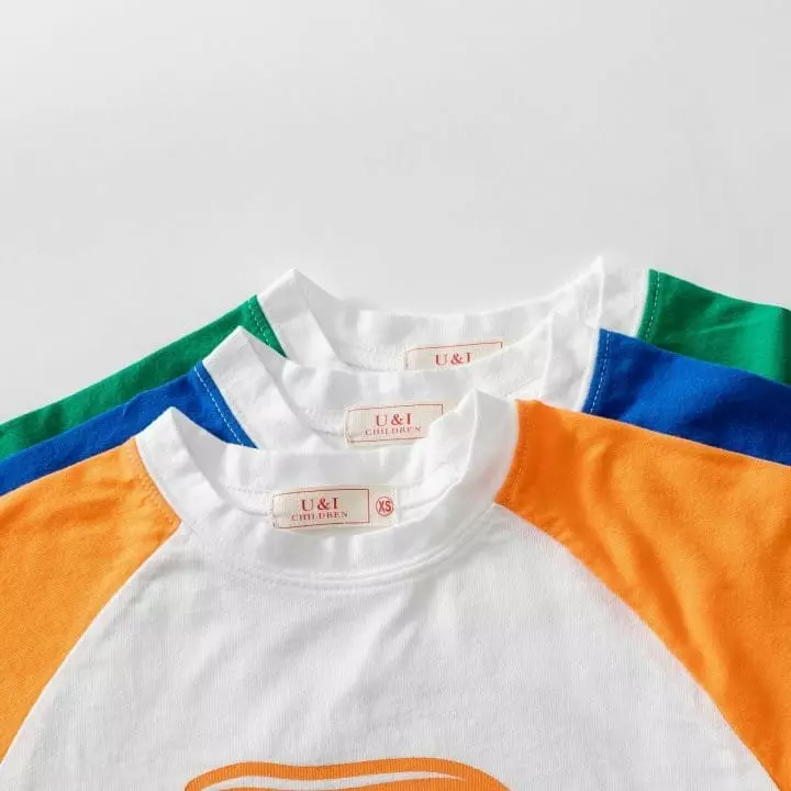 U & I - Korean Children Fashion - #fashionkids - Bubble Raglan Tee - 7