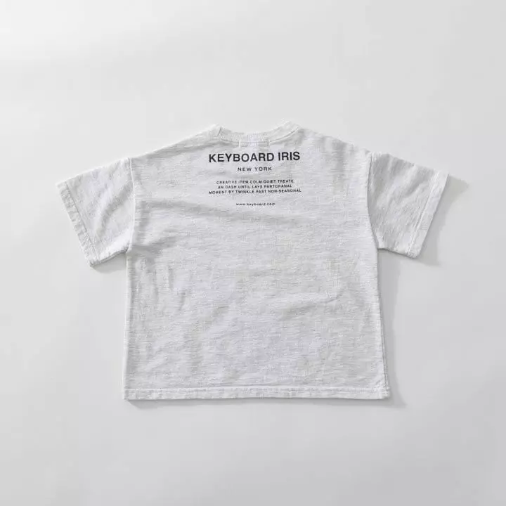 U & I - Korean Children Fashion - #fashionkids - Key Word Tee - 3