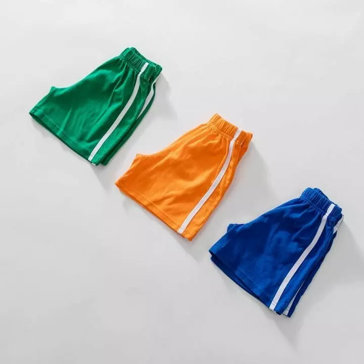 U & I - Korean Children Fashion - #kidsshorts - Two Stripes Pants - 9