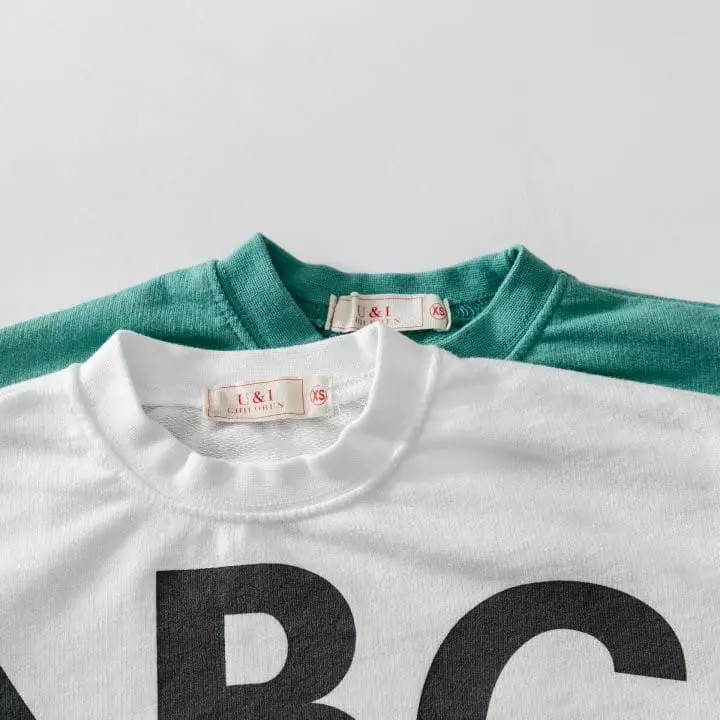 U & I - Korean Children Fashion - #kidsshorts - ABC Tee - 7