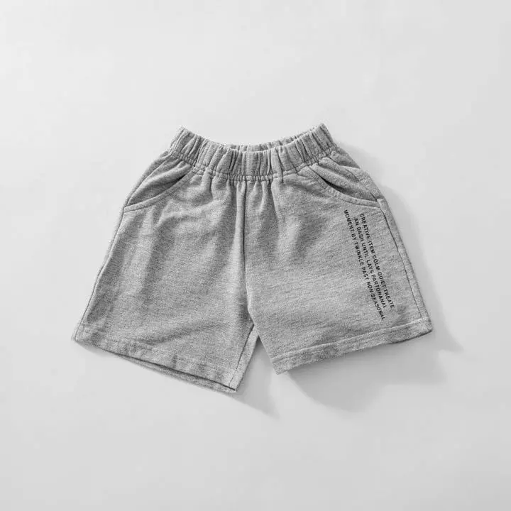 U & I - Korean Children Fashion - #kidsshorts - Key Word Shorts - 3