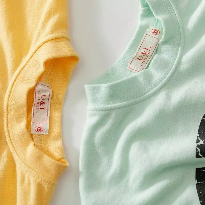 U & I - Korean Children Fashion - #littlefashionista - Grau Crak Short Sleeves Sweatshirt - 11